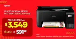 Ofix Epson multifuncional epson ecotank l3210 color usb oferta