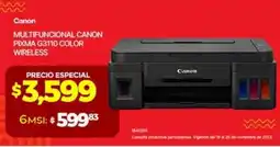 Ofix Canon Multifuncional Canon Pixma G3110 Color Wireless oferta