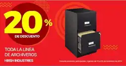 Ofix Hirsh Industries Toda la linea de archiveros oferta
