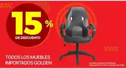 Ofix Golden todos los muebles oferta
