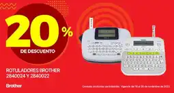 Ofix Rotuladores Brother oferta