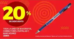 Ofix Zebra boligrafos correctores puntillas y marcadores oferta