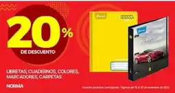 Ofix Norma libretas cuadernos colores marcadores carpetas oferta