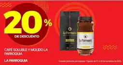 Ofix la parroquia café soluble y molido oferta