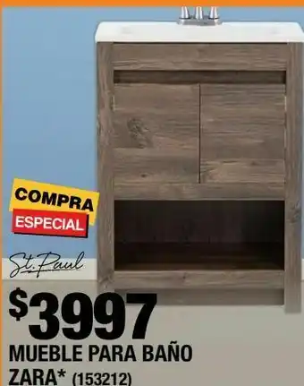 The Home Depot Mueble para baño zara oferta