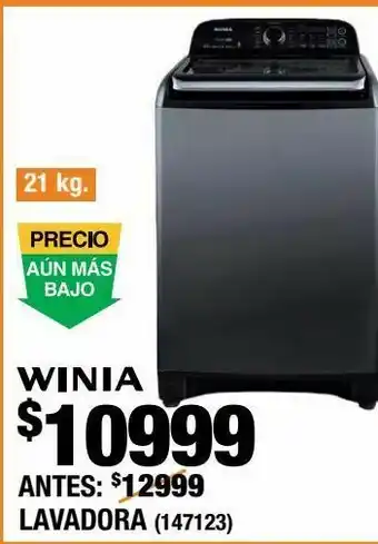 The Home Depot Lavadora winia oferta
