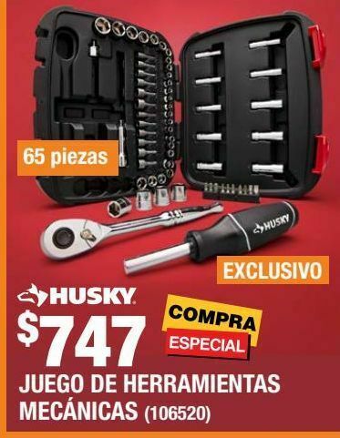 Juego de herramientas mec nicas husky oferta en The Home Depot