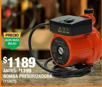 Bomba presurizadora