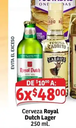 Soriana Mercado Royal Dutch Lager Cerveza oferta