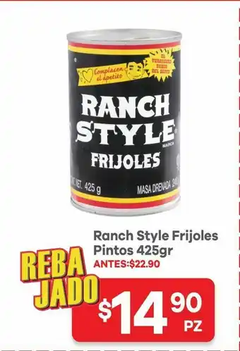 HEB Ranch style frijoles pintos 425g oferta