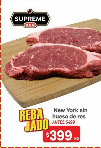 HEB Heb supreme new york s/h de res 1 kg oferta
