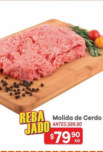 HEB Heb molida de cerdo 1 kg oferta