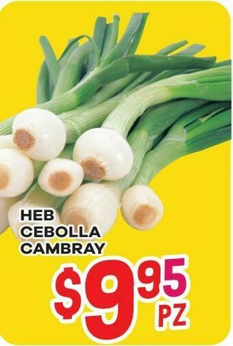 HEB Heb cebolla cambray oferta