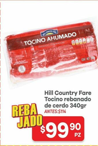 HEB Hcf hcf tocino rebanado 340 gr oferta
