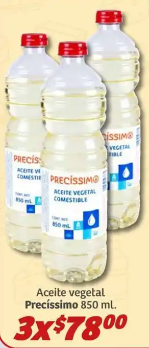 Precíssimo aceite vegetal comestible