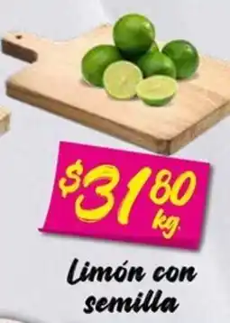 Soriana Mercado Limón con semilla oferta