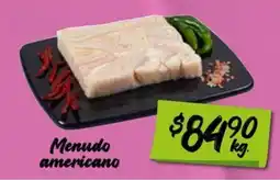 Soriana Mercado Menudo americano oferta