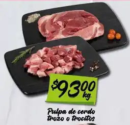 Soriana Mercado Pulpa de cerdo oferta