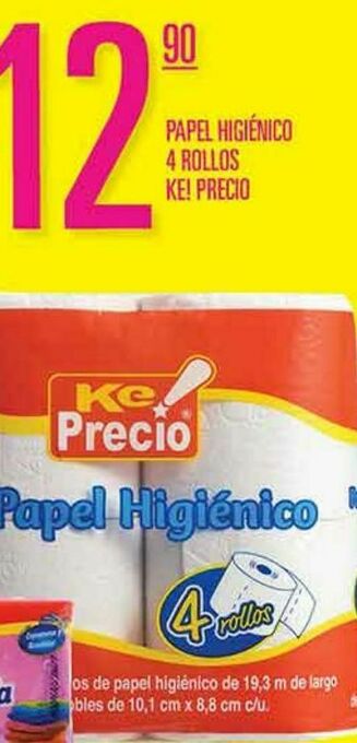 La Comer Papel higiénico ke precio oferta