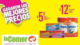 La Comer Papel higiénico oferta