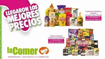 La Comer Totopos oferta