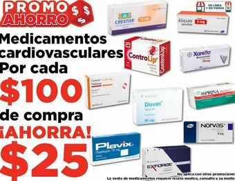 HEB Medicamentos cardiovasculares oferta