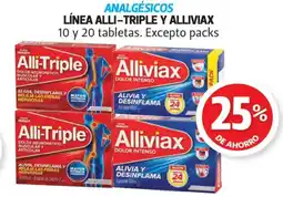 Farmacias Guadalajara Alli-triple y alliviax oferta