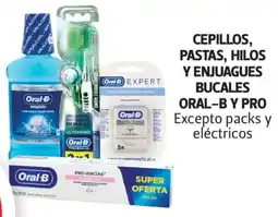 Farmacias Guadalajara oral-b cepillos pastas hilos y enjuagues bucales oferta