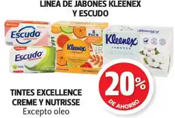 Farmacias Guadalajara Kleenex y Escudo oferta