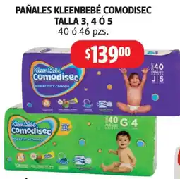 Farmacias Guadalajara KleenBebé Comodisec oferta