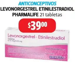 Farmacias Guadalajara Pharmalife levonorgestrel etinilestradiol oferta