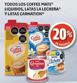 Farmacias Guadalajara Todos los coffee mate liquidos, latas la lechera y latas carnation oferta