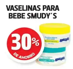 Farmacias Guadalajara Smudy's VASSELINAS PARA BEBE oferta