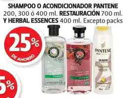 Farmacias Guadalajara Pantene shampoo o acondicionador oferta