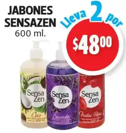 Farmacias Guadalajara Jabones Sensa Zen oferta
