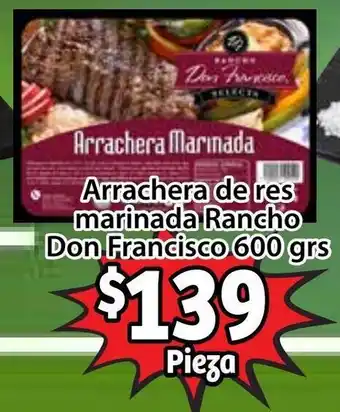 Arrachera de REs Marinada Rancho Don Francisco 600g
