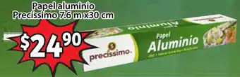 Soriana Express Papel Aluminio Precíssimo 7.6mx30cm oferta