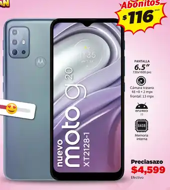 El Bodegón Nuevo Moto G20 XT2128-1 oferta