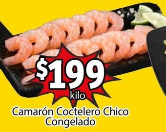 Camarón Coctelero Chico Congelado