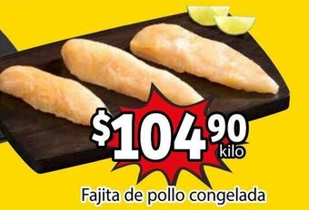 Soriana Mercado Fajita de Pollo Congelada oferta