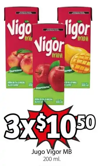 Jugo Vigor MB 3x200ml