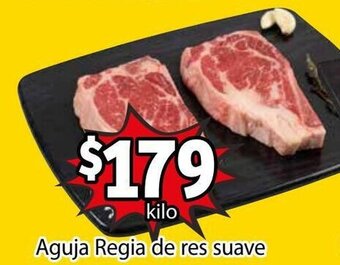 Soriana Híper Aguja Regia de Res Suave oferta