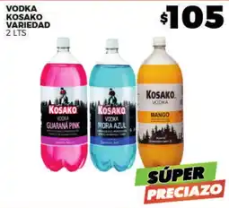 Merco Vodka Kosako Variedad oferta