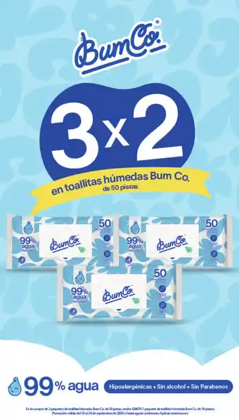 Merco Bum Co. toallitas húmedas oferta