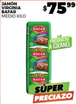 Merco Bafar jamón virginia oferta