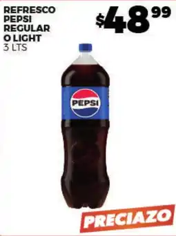 Merco Pepsi regular o light oferta