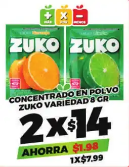 Merco Zuko concentrado en polvo oferta