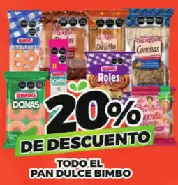 Merco Bimbo pan dulce oferta