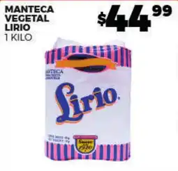 Merco Lirio Manteca Vegetal oferta