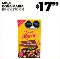 Merco Mole Dona Maria oferta